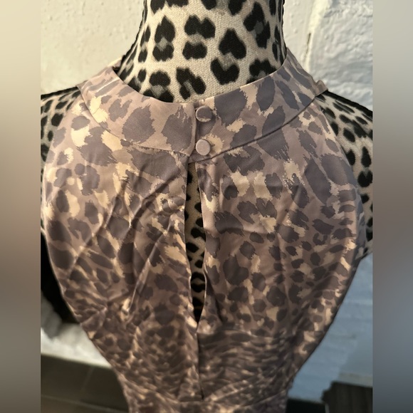 Good American Leopard Print Halter Dress - Picture 8 of 9